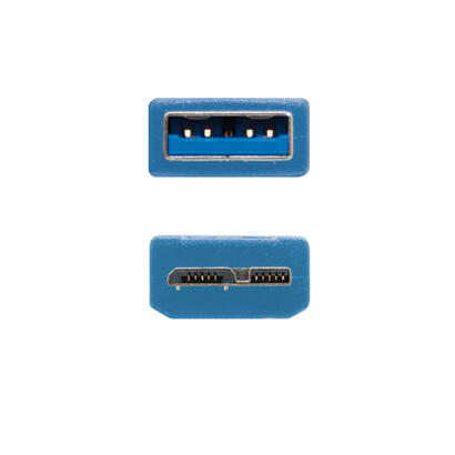 nanocable-cable-usb-30-a-micro-b-mm-2m-azul-10011102-bl