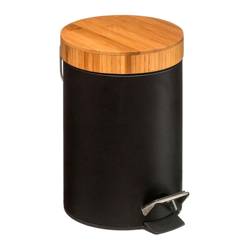 papelera-bano-bambu-negro-3l-coleccion-natureo-