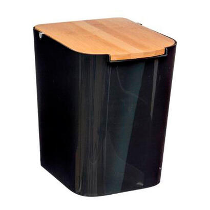 papelera-de-bano-de-bambu-negro-5l-coleccion-baltik-