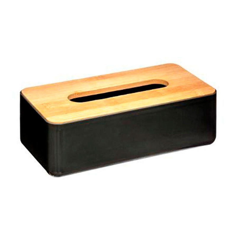 caja-de-panuelos-de-bano-bambu-negro-coleccion-baltik-