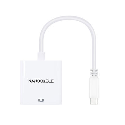 nanocable-conversor-usb-c-a-hdmi-4k-15-cm-blanco