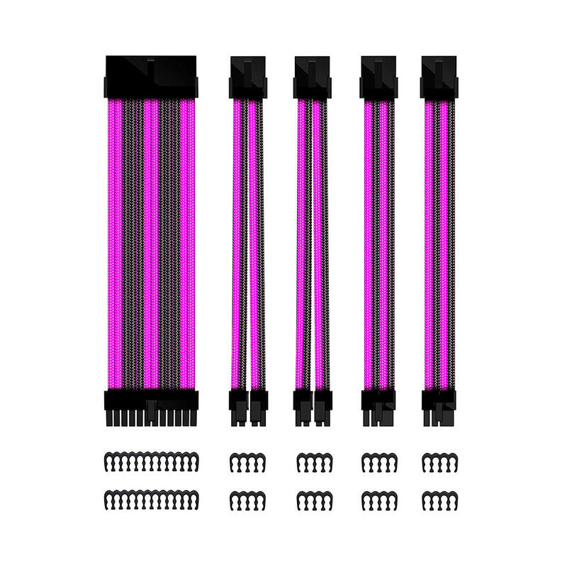 kit-de-extension-phoenix-cables-fuente-de-alimentacion-30cm-24-pines-4-4-pines-6-2-pines-negro-y-morado