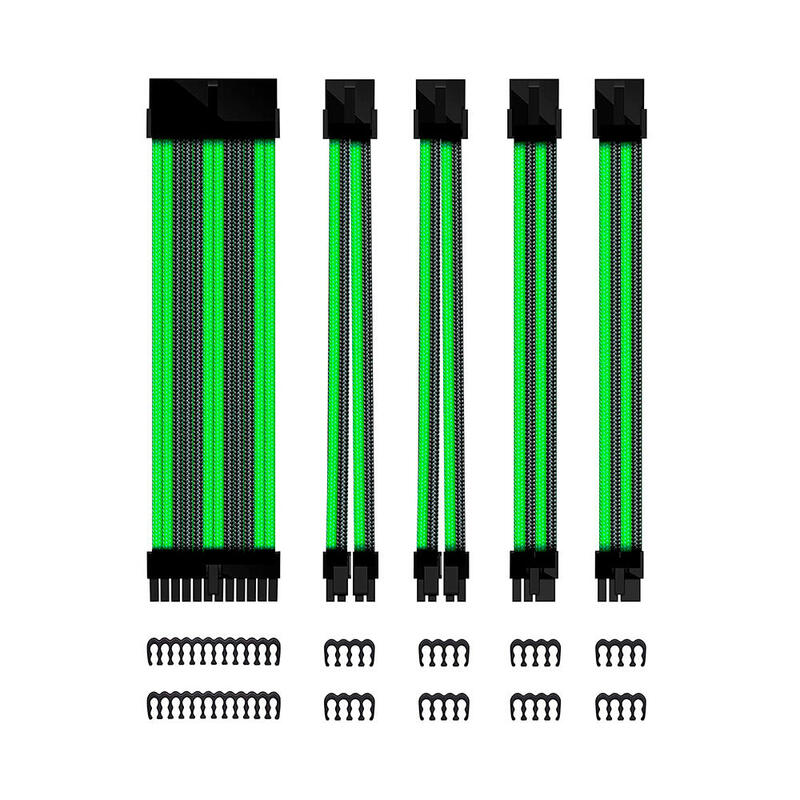 kit-de-extension-phoenix-cables-fuente-de-alimentacion-30cm-24-pines-4-4-pines-6-2-pines-negro-y-verde