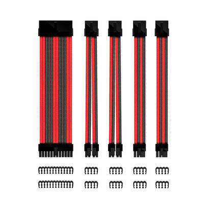 kit-de-extension-phoenix-cables-fuente-de-alimentacion-30cm-24-pines-4-4-pines-6-2-pines-negro-y-rojo