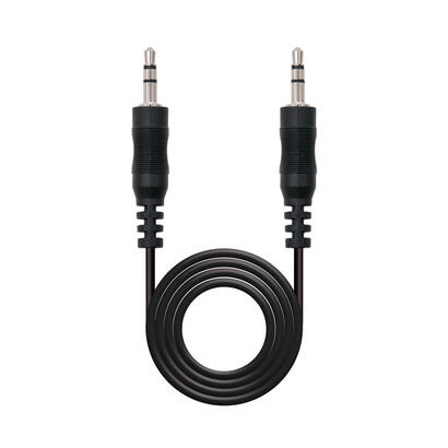 nanocable-cable-audio-estereo-jack-35mm-macho-a-jack-35mm-macho-030m-negro