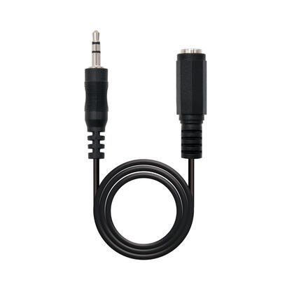 nanocable-cable-audio-estereo-jack-35mm-macho-a-jack-35mm-hembra-150m-negro
