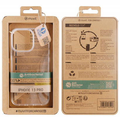 muvit-for-change-funda-apple-iphone-13-pro-recicletek-antibacterias-transparente