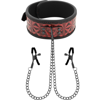 begme-red-edition-collar-con-cadenas-y-pinzas-pezones