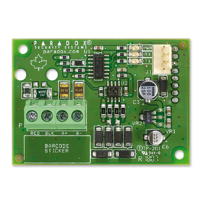 paradox-cvt485-convertidor-plug-in-rs485-permite-la-conexion-de-pc250-a-300m-del-panel