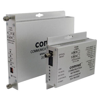 comnet-fdx60m2-rs232-rs422-rs485-2-4-wire-universal-data-transceiver-2-fiber-multimode-1310nm