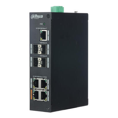 dahua-pfs3409-4gt-96-switch-poe-20-4-puertos-gigabit-4sfp-uplink-1rj45-uplink-gigabit-96w-layer2