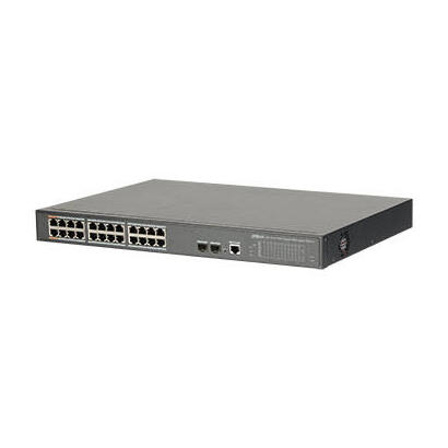 dahua-pfs4226-24gt-240-switch-poe-24-puertos-101001000-2-uplink-gigabit-sfp-240w-8023at-manejable-layer2