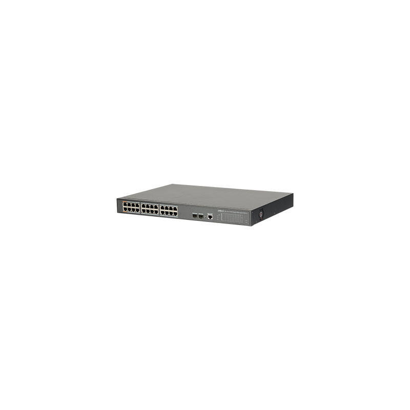 dahua-pfs4226-24gt-240-switch-poe-24-puertos-101001000-2-uplink-gigabit-sfp-240w-8023at-manejable-layer2