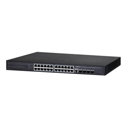 dahua-pfs4428-24gt-370-switch-poe-24-puertos-gigabit-4-uplink-gigabit-370w-8023at-manejable-layer2