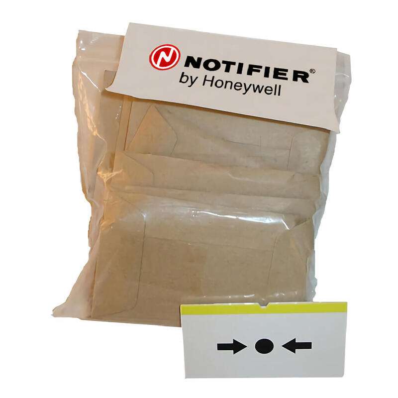 notifier-ps230-paquete-de-10-plasticos-flexibles-de-recambio-para-pulsadores-rearmables-de-serie-kac