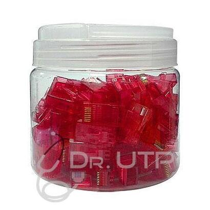 drutp-rj45-red-conector-rj45-cat5e-color-rojo-en-tarro-de-100-unidades
