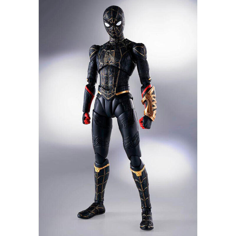 figura-sh-figuarts-spiderman-black-and-gold-suit-special-set-spiderman-no-way-home-marvel-15cm