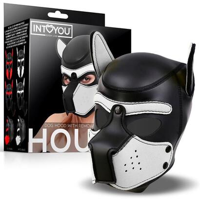 mascara-de-perro-hound-neopreno-hocido-extraible-negroblanco-talla-unica