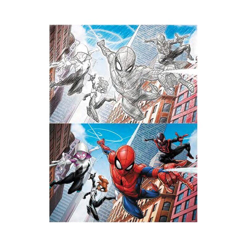 puzzle-para-rascar-marvel-spiderman-multi-universo