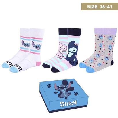 set-de-calcetines-disney-lilo-stitch-talla-3641