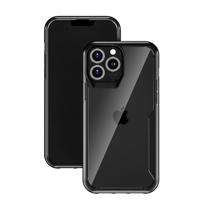 muvit-for-change-funda-apple-iphone-13-pro-shockproof-2m-transparentenegra
