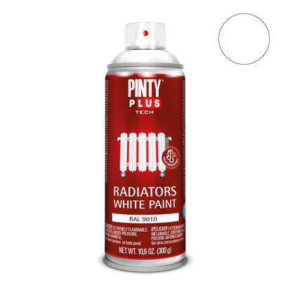 pintura-en-spray-pintyplus-tech-blanco-radiador-ral-9010-spray-520cc