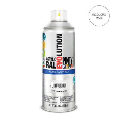 pintura-en-spray-pintyplus-evolution-water-based-520cc-m199-barniz-mate