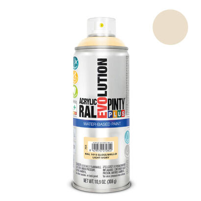 pintura-en-spray-pintyplus-evolution-water-based-520cc-ral-1015-marfil-claro