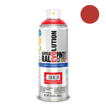 pintura-en-spray-pintyplus-evolution-water-based-520cc-ral-3000-rojo-vivo