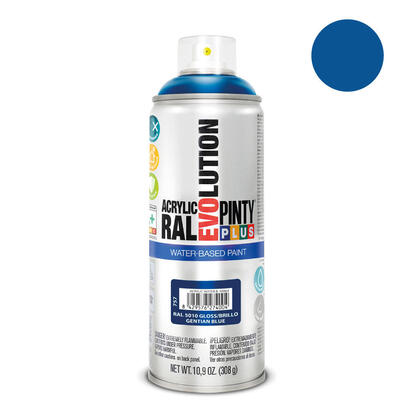 pintura-en-spray-pintyplus-evolution-water-based-520cc-ral-5010-azul-genziana