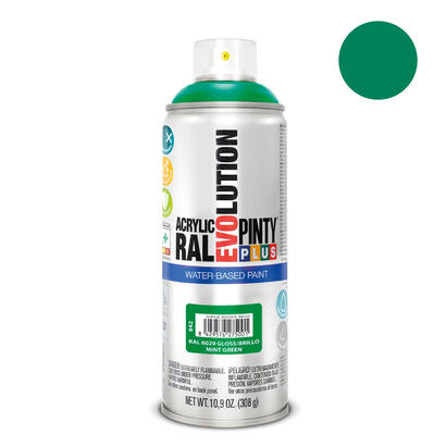 pintura-en-spray-pintyplus-evolution-water-based-520cc-ral-6029-verde-menta