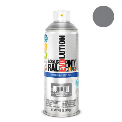 pintura-en-spray-pintyplus-evolution-water-based-520cc-ral-7012-gris-basalto