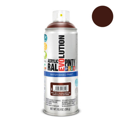 pintura-en-spray-pintyplus-evolution-water-based-520cc-ral-8017-chocolate
