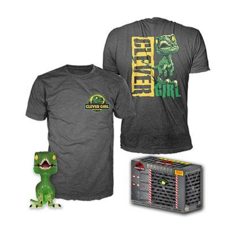 pop-tee-jurassic-park-clever-raptor-funko-camiseta-talla-l