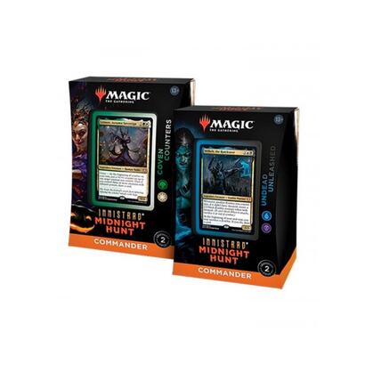 juego-de-cartas-caja-de-cartas-wizard-of-the-coast-magic-the-gathering-commander-display-innistrad-midnight-hunt-4-mazos-ingles