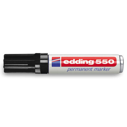 edding-550-rotulador-permanente-punta-redonda-trazo-entre-3-y-4-mm-recargable-secado-rapido-color-negro