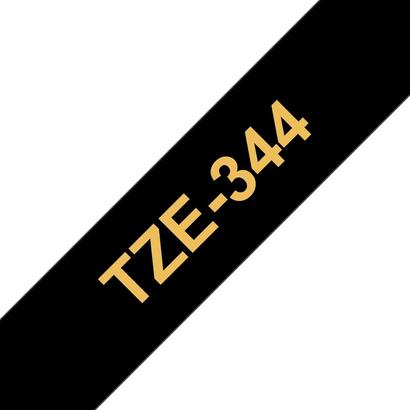 brother-tze344-cinta-laminada-generica-de-etiquetas-texto-dorado-sobre-fondo-negro-ancho-18mm-x-8-metros