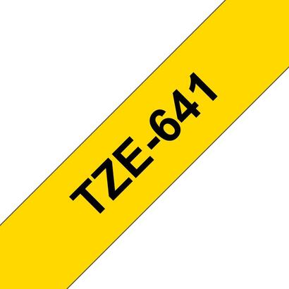 brother-tze641-cinta-laminada-generica-de-etiquetas-texto-negro-sobre-fondo-amarillo-ancho-18mm-x-8-metros