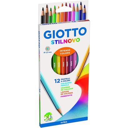giotto-stilnovo-caja-de-12-lapices-de-colores-hexagonales-mina-33-mm-madera-colores-surtidos