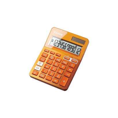 canon-calculadora-escritorio-basica-naranja-ls-123k