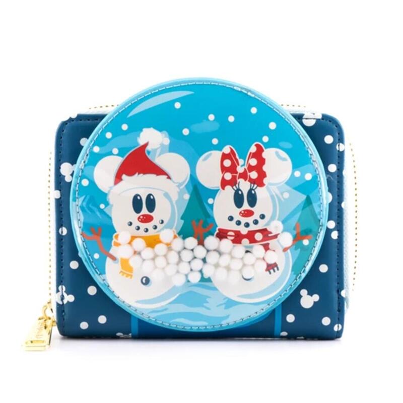 monedero-loungefly-disney-minnie-y-mickey-muecos-de-nieve