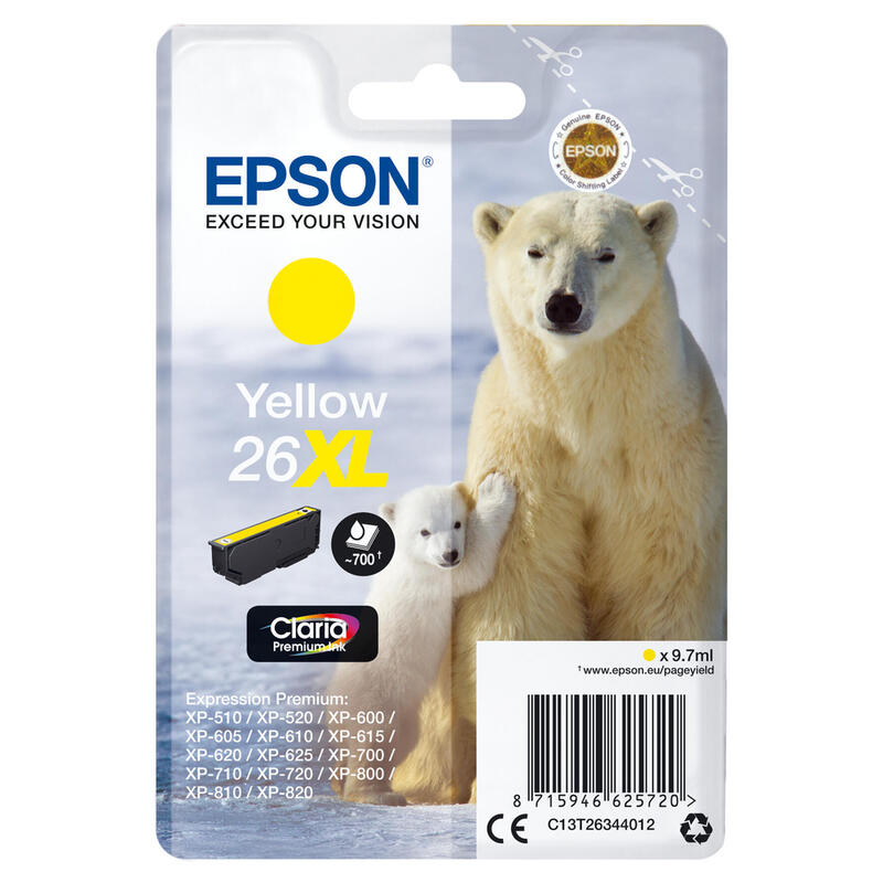 tinta-original-epson-t2634-yellow-para-expression-premium-xp-600-xp-605-xp-700-xp-800