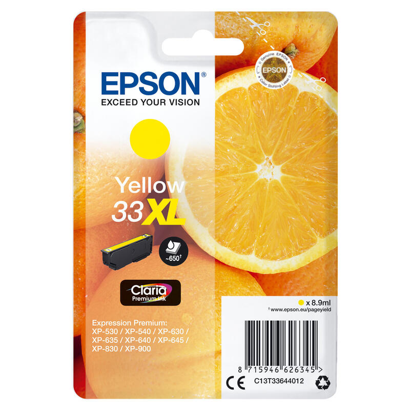 tinta-original-epson-t3364-yellow-para-xp-530xp-540xp-630xp-635xp-640xp-645xp-830xp-900