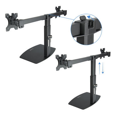 tooq-soporte-de-mesa-para-2-monitores-de-17-27-regulacion-de-altura-por-piston-de-gas-gestion-de-cables-peso