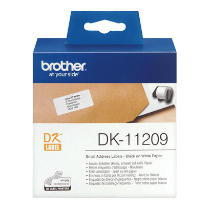 brother-dk-11209negro-sobre-blanco800-etiquetas-de-direccionespara-brother-ql-1050-1060-500-550-560-570-580-650-700-710-720-820