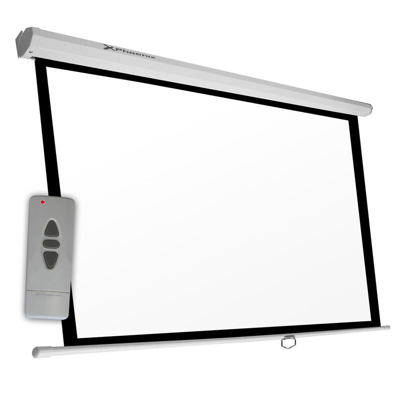 phoenix-pantalla-electrica-videoproyector-pared-y-techo-100-ratio-43-169-2m-x-15-m-posicion-ajustable-carcasa-blanca-tela-super-