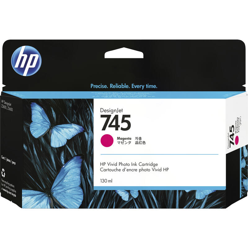 tinta-original-hp-n-745-magenta-para-designjet-z2600-24-in-postscript-designjet-z5600-44-in-postscript