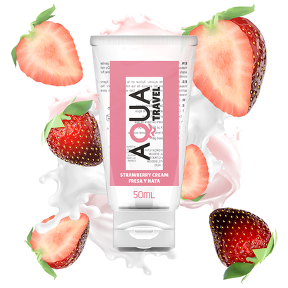 aqua-travel-lubricante-base-agua-sabor-fresa-y-nata-50-ml