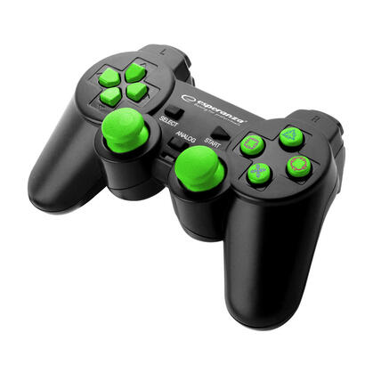 esperanza-gamepad-ps3-pc-usb-trooper-negro-verde
