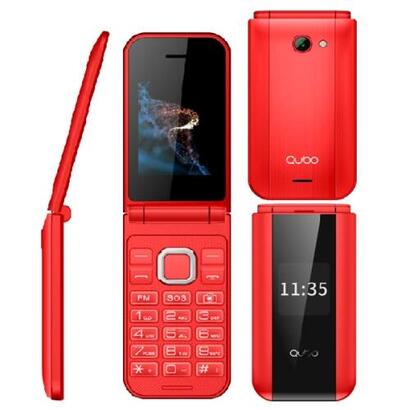 qubo-qubo-telefono-movil-x219-rdsos-doble-pantalla-24-177-32gb-ram-rojo